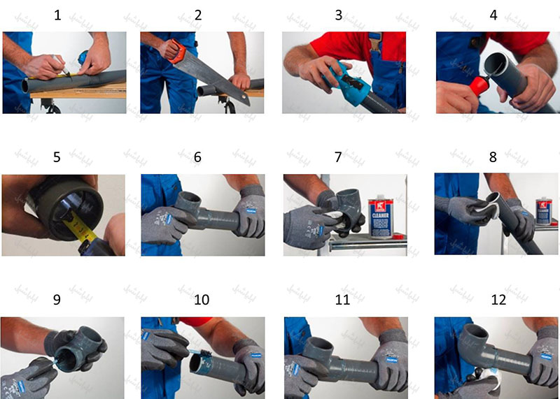 نحوه استفاده چسب پلیکا